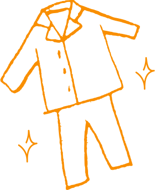 洗い立ての衣服