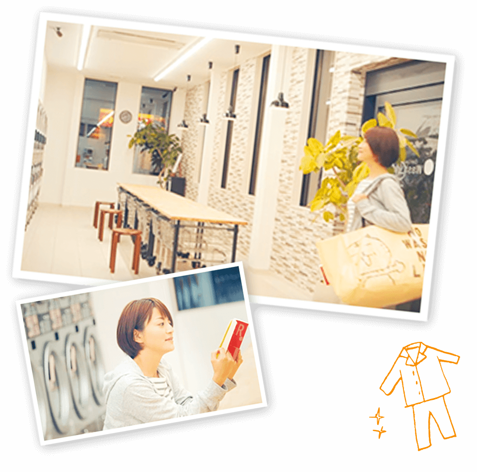 24時間明るい店内